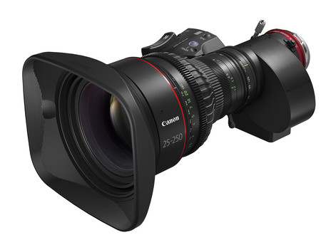 Objetivo para cine canon cn10x25 25mm a 250mm