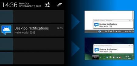 Entérate de las notificaciones de tu Android desde el ordenador con Desktop Notifications