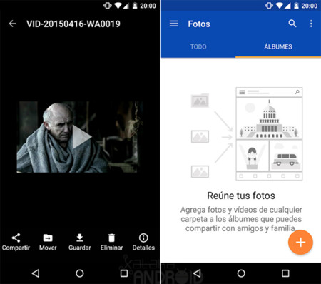 OneDrive 3.0 para Android, ahora con streaming de vídeos, agregar fotos en álbumes y más