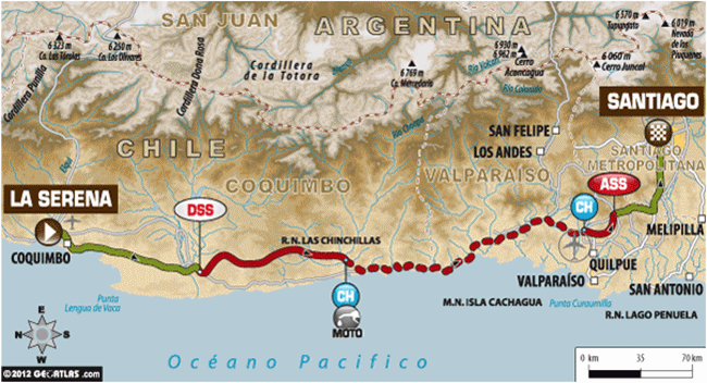 Mapa Etapa 14