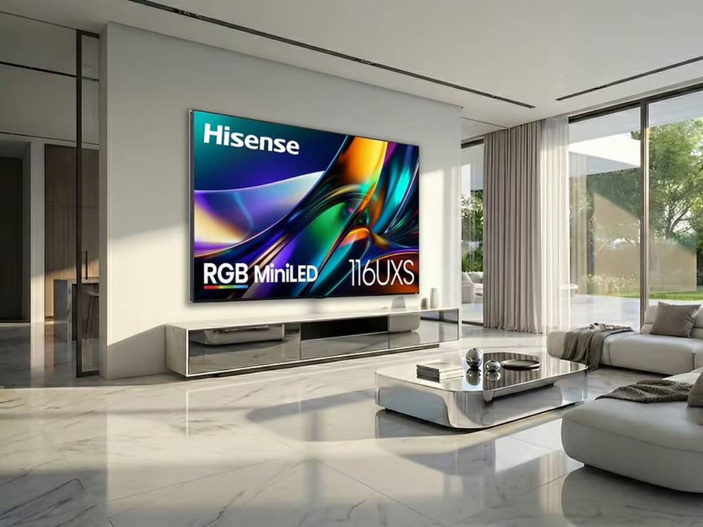 O fim do RGB tradicional? Hisense adiciona 'quarta cor' aos LEDs para revolucionar imagem na CES 2026
