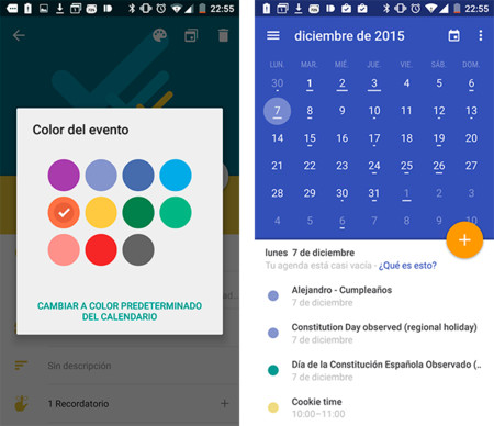 Today Calendar, la mejor alternativa a Google Calendar y Sunrise por solo 10 céntimos