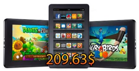 Amazon podría perder 10 dólares por cada Kindle Fire vendido