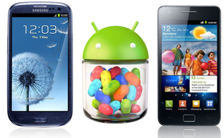 Samsung Galaxy SIII podría recibir pronto la actualización a Jelly Bean, la del Galaxy SII en estudio