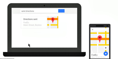 Google nos permitirá enviar direcciones desde el buscador del PC a nuestro Android