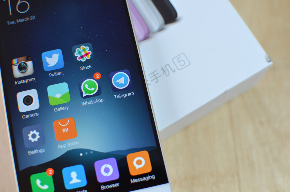 Xiaomi Mi5 Pantalla De Cerca