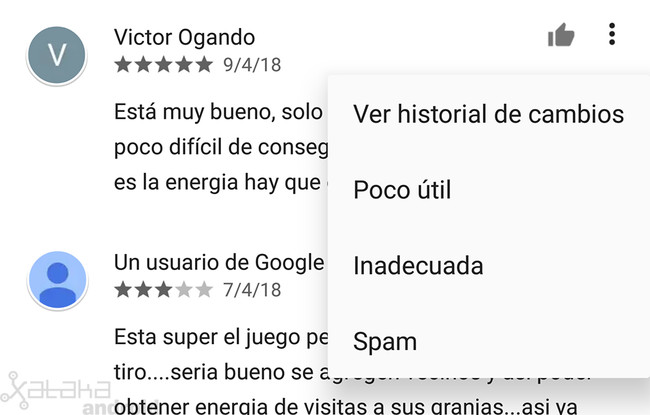 Historia Valoracion