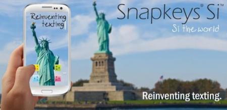 Snapkeys Si, un teclado que te permite ver lo que estás escribiendo mientras predice las palabras