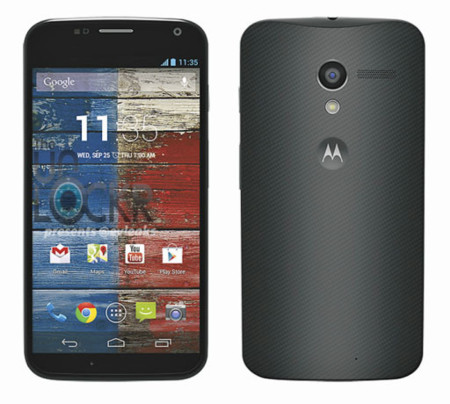Aparece la primera imagen de prensa del Moto X