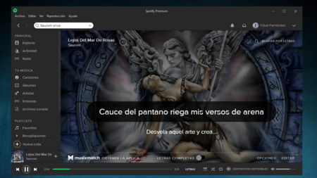 Utiliza Spotify como Karaoke