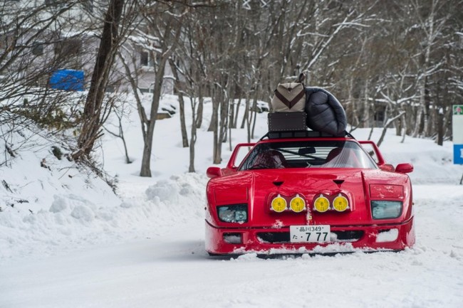 Ferrari F40 Pista Esqui 5