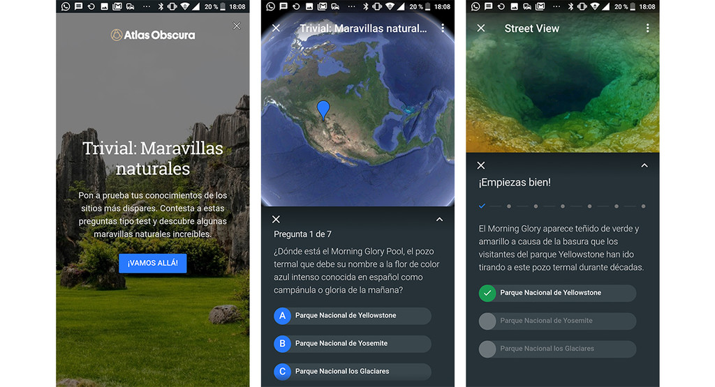 Google Earth con Atlas Obscura