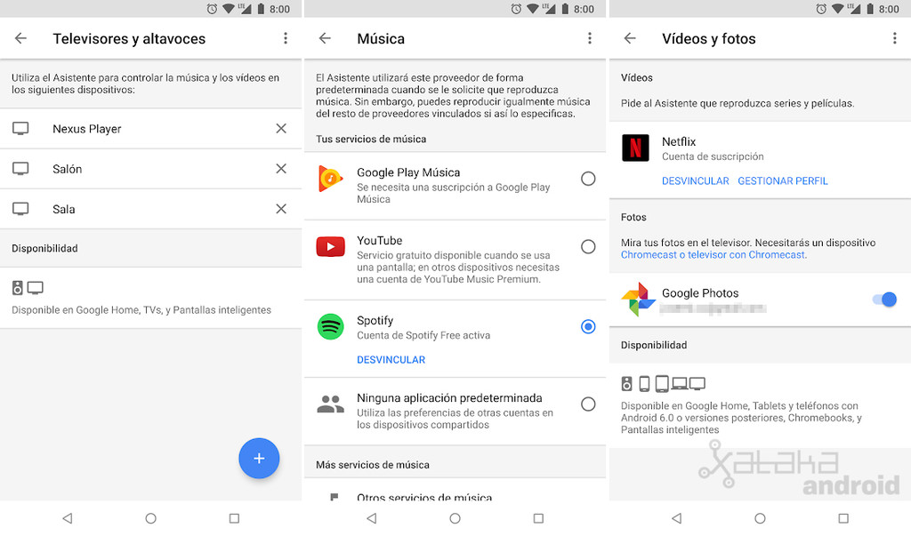 Asistente Chromecast