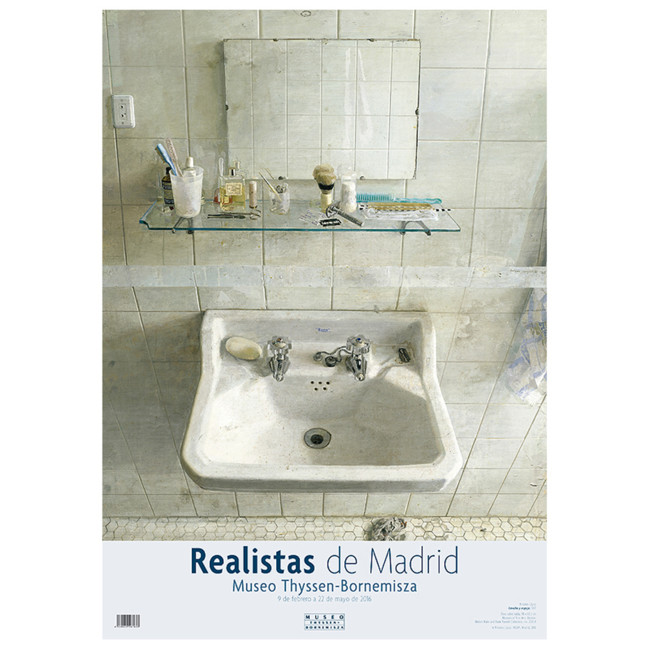 Poster Realistas De Madrid Tienda M Thyssen