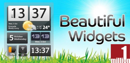 Beautiful Widgets, la primera aplicación de pago en superar el millón de descargas en el Android Market