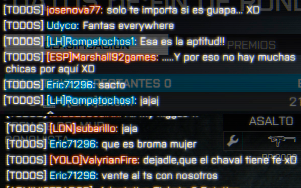 ¿Machismo? - Una semana jugando online siendo mujer 1024_2000