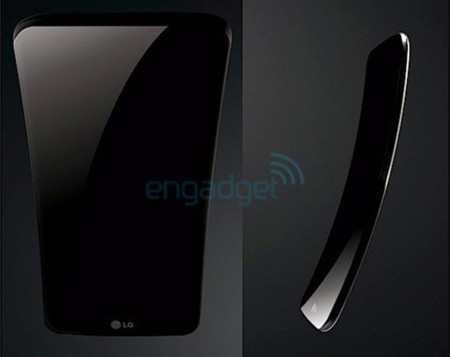 LG G Flex, el teléfono con pantalla flexible de LG, aparece en imágenes