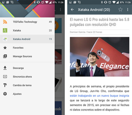 MySource combina lector de RSS y podcast en una misma aplicación
