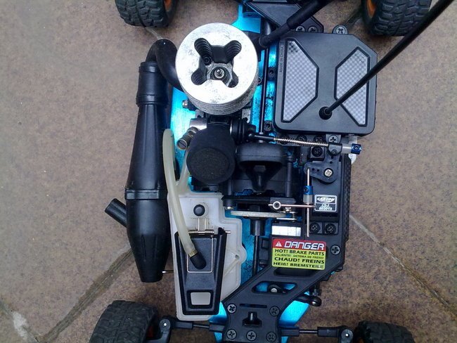 carro rc a gasolina