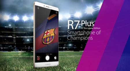 Oppo R7 Plus FC Barcelona Limited Edition presentado oficialmente