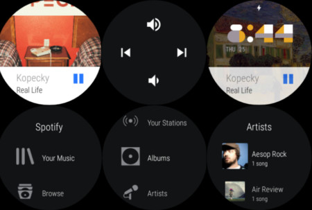 Spotify se actualiza añadiendo por fin soporte para Android Wear