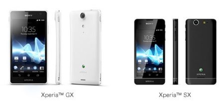 Sony confirma el Xperia GX y el Xperia SX como sus primeros terminales LTE... pero sólo para el mercado japonés