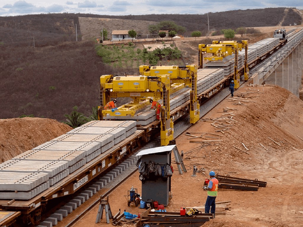 A maior obra de infraestrutura do país? Megaferrovia de 1200 km aguardada a 67 anos vai acabar com um pesadelo logístico e transformar 53 cidades do Brasil