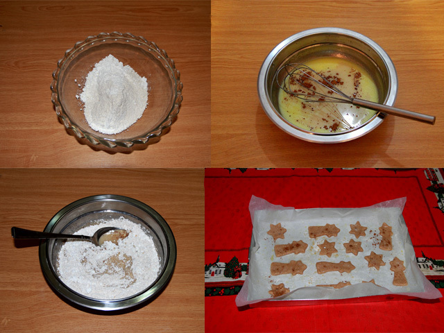 Paso a paso galletas navideñas con leche sin lactosa