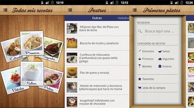 todas mis recetas