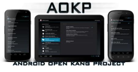 AOKP lanza la primera build de su ROM con Jelly Bean para los dispositivos Nexus