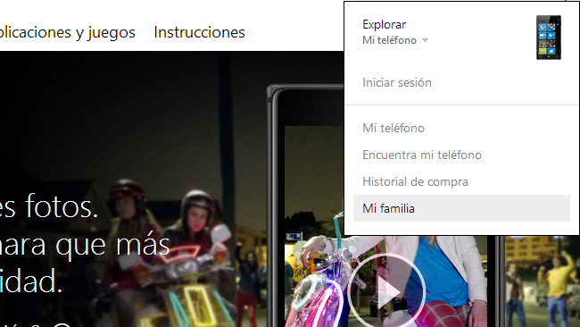 Configuración Mi Familia