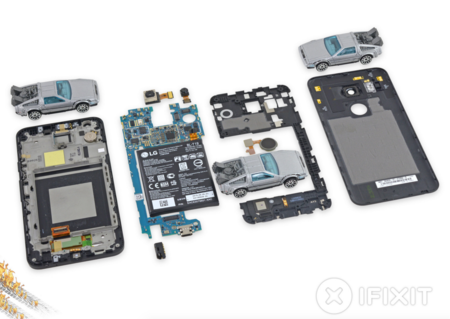 iFixit desmiembra el Nexus 5X, y en reparabilidad aprueba con notable
