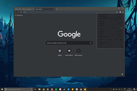 Chrome Tema Oscuro