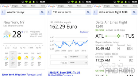 Google Search para móviles ofrece respuestas más interactivas