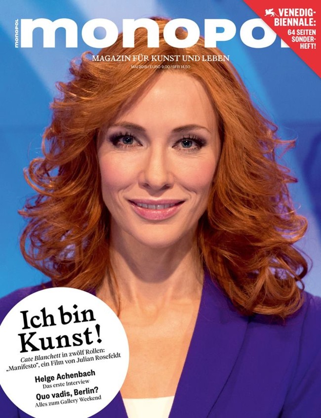 Cate Blanchett Monopol Magazin