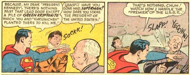 Superman vs President