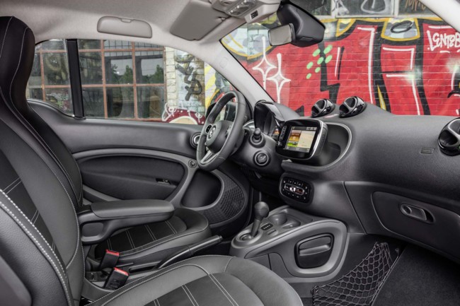 Smart ForTwo Electric Interior