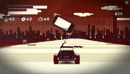 Dead End para Android, un juego de carreras retro con zombis para atropellar