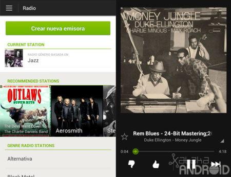 La radio llega a Spotify en la última actualización de la aplicación para Android