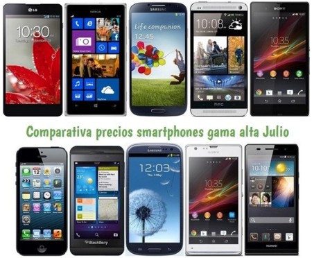 Precios de los gama alta de este verano