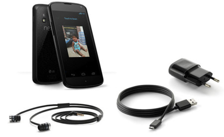 Nexus 4, a la venta sus auriculares, adaptador de corriente y cable microUSB en Google Play