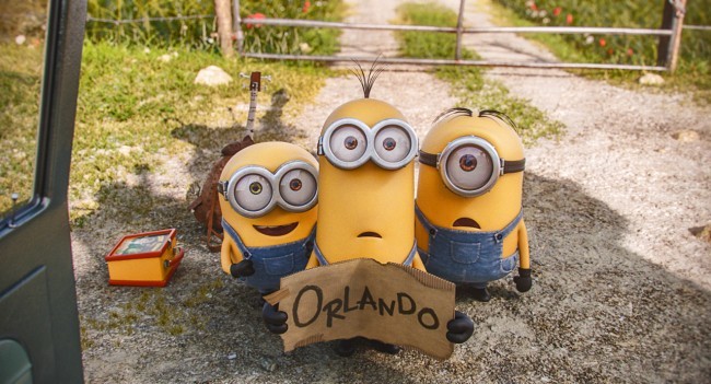 Los minions en acción
