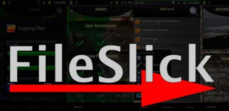 FileSlick, explora los archivos de tu Android deslizando el dedo