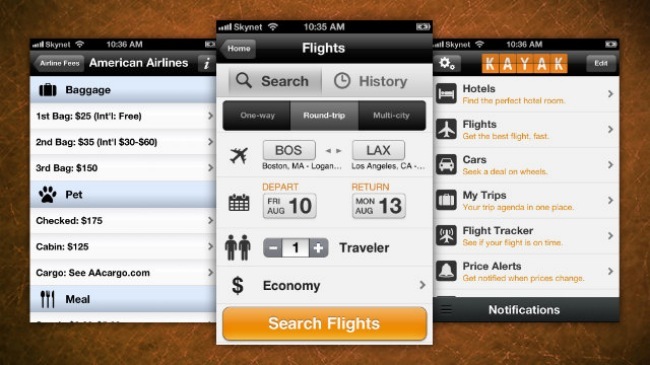 Kayak iOS