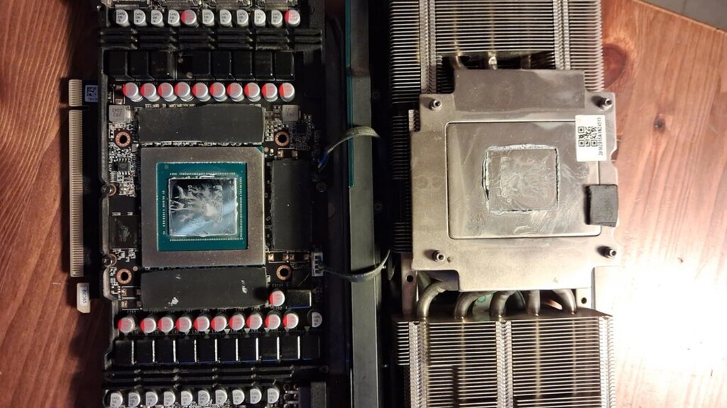 Um jogador compra uma RTX 3080 "recondicionada profissionalmente", mas a placa de vídeo superaquece em 40 graus – porque a pasta térmica foi aplicada de forma descuidada mais uma vez