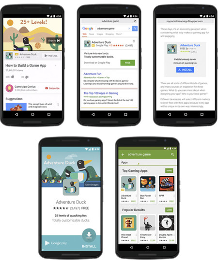 Google Play Store lanza para desarrolladores las campañas de promoción universales