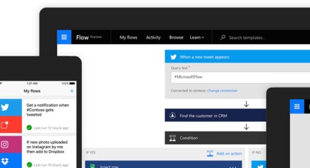 Microsoft Flow, el enésimo intento de Microsoft de crear su IFTTT, ya tiene aplicación para Android