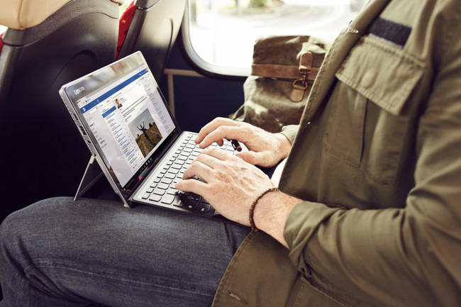 Miix 510 Lifestyle Easy To Type Stay Productive