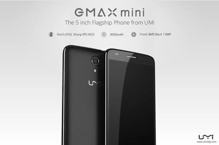 UMi eMax Mini, resolución 1.080p y Snapdragon 615 para poner patas arriba la gama media