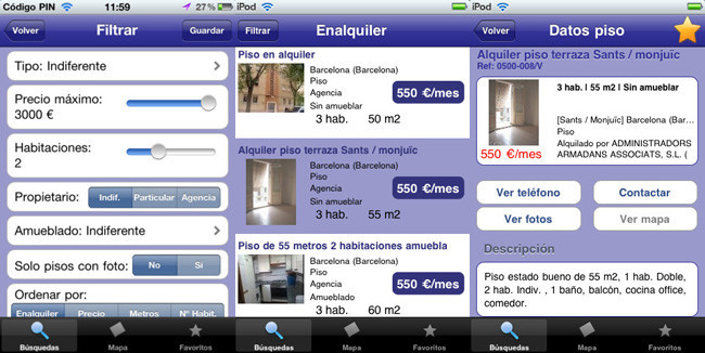 Aplicaciones para encontrar casa - enalquiler
